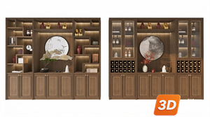 Wine cabinet Skp Files